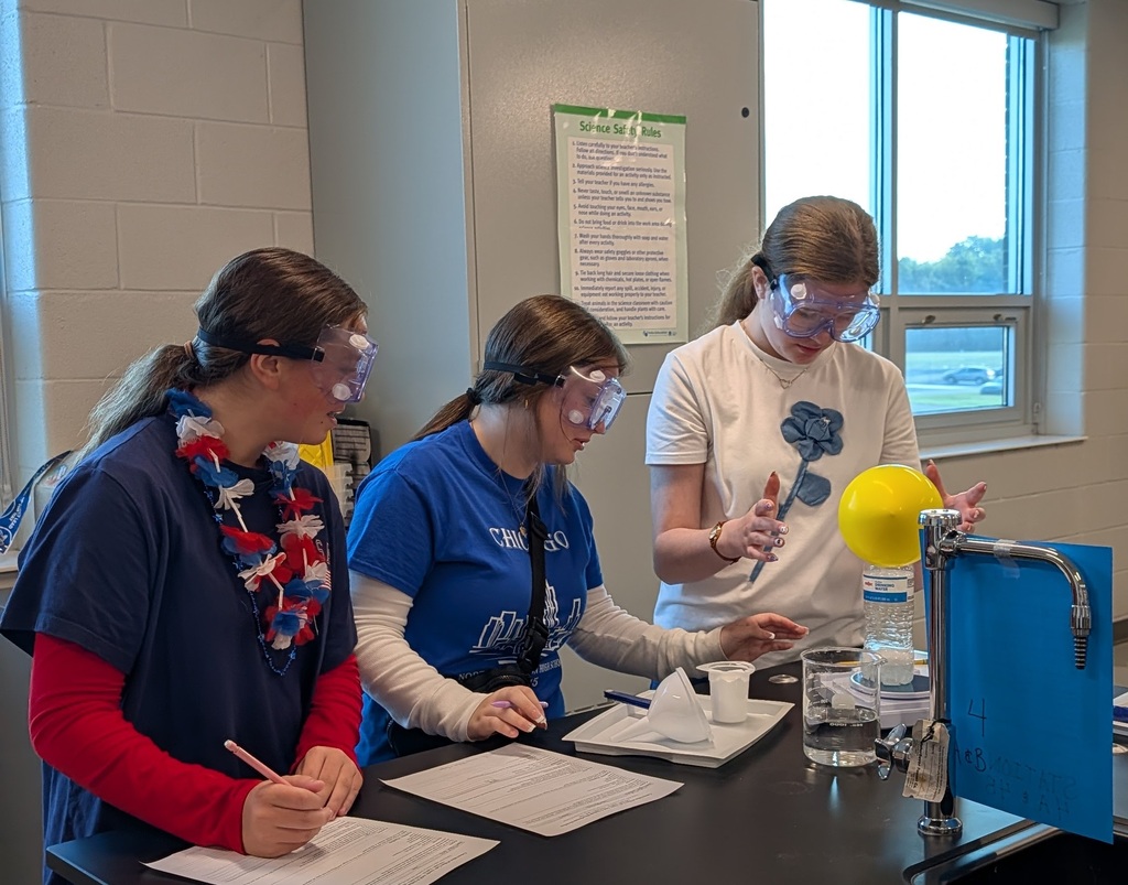 Mrs. Wade's 8th Grade Science Classes - Law of Conservation and Chemical Reactions -Sept. 2026