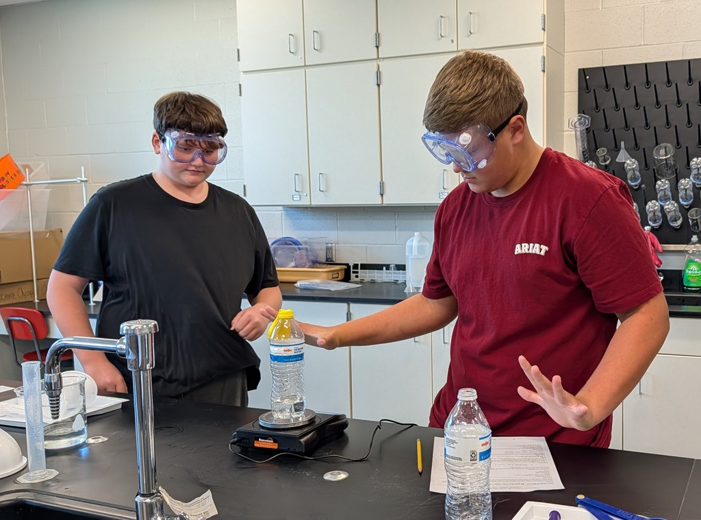 Mrs. Wade's 8th Grade Science Classes - Law of Conservation and Chemical Reactions -Sept. 2026