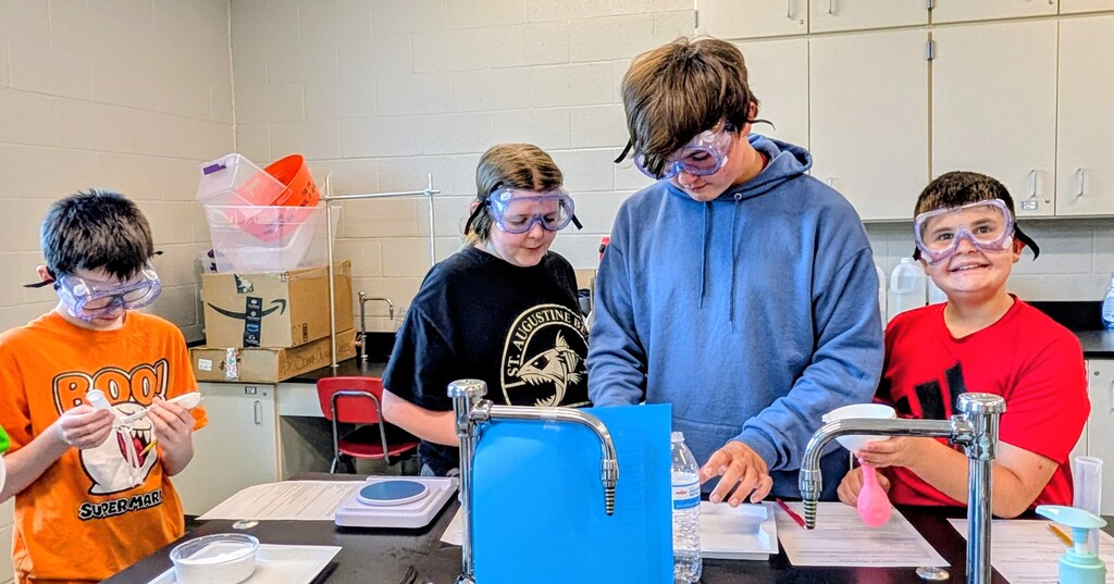 Mrs. Wade's 8th Grade Science Classes - Law of Conservation and Chemical Reactions -Sept. 2026