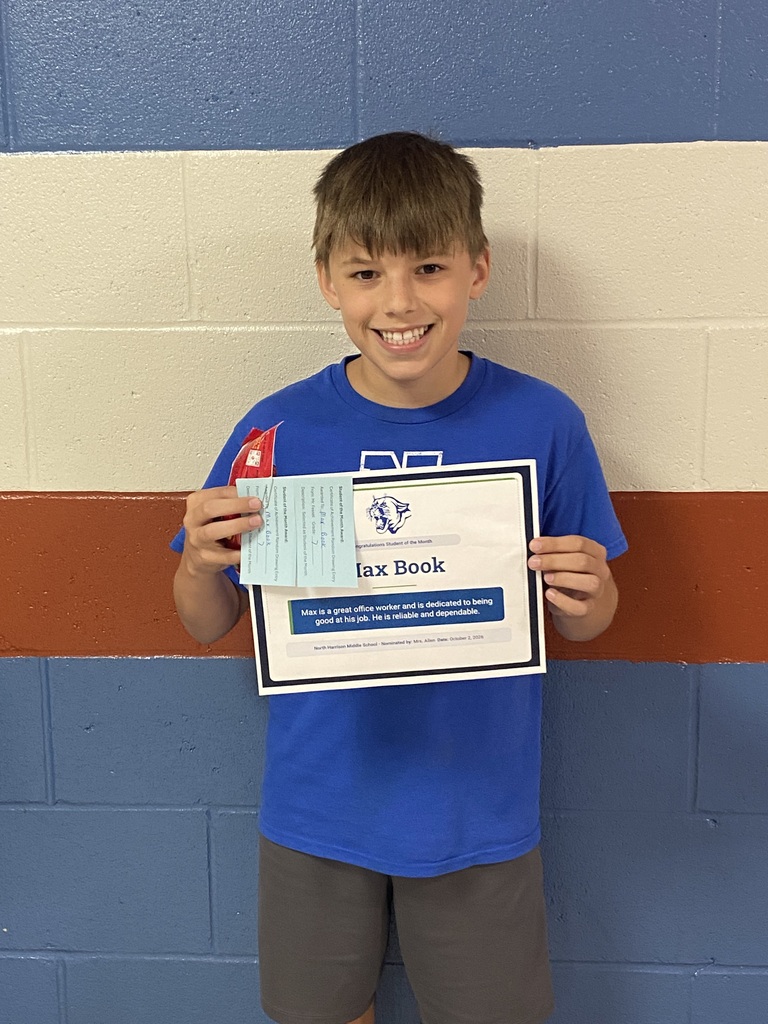 NHMS September 7th Grade SOTM-2026