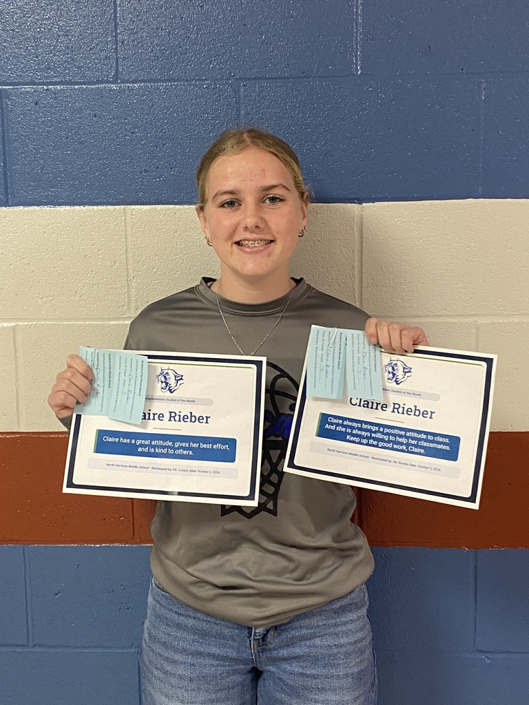 NHMS September 7th Grade SOTM-2026