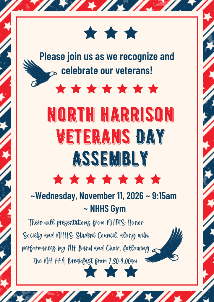 North Harrison Veteran's Day Assembly - 2026