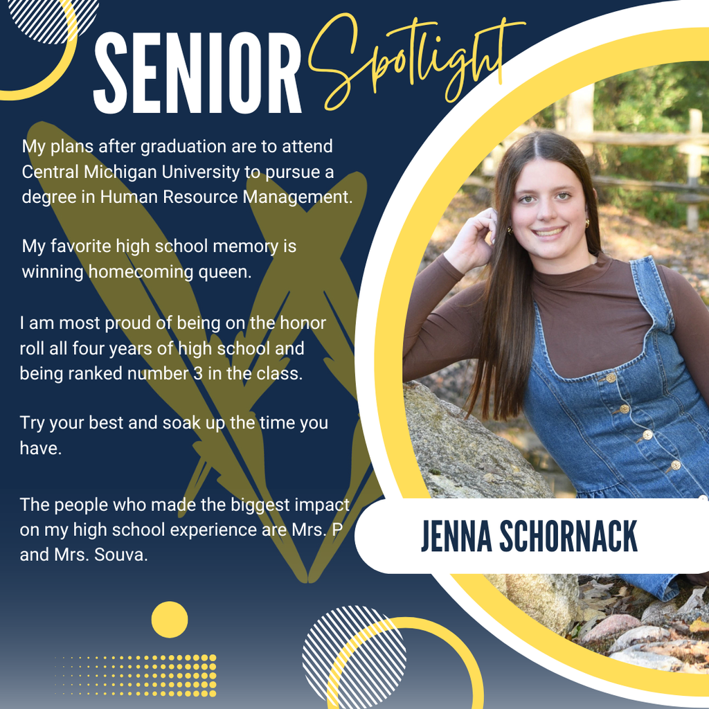 graduate Jenna Schornack