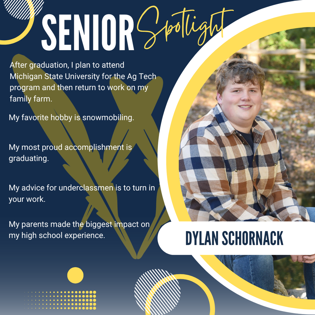 graduate Dylan Schornack