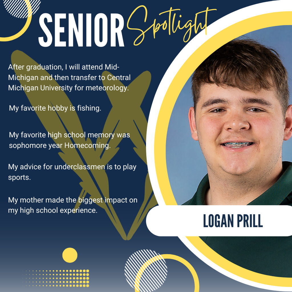 graduate Logan Prill