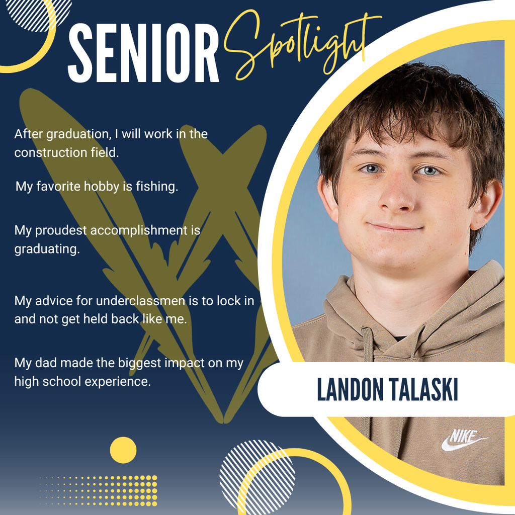 graduate Landon Talaski