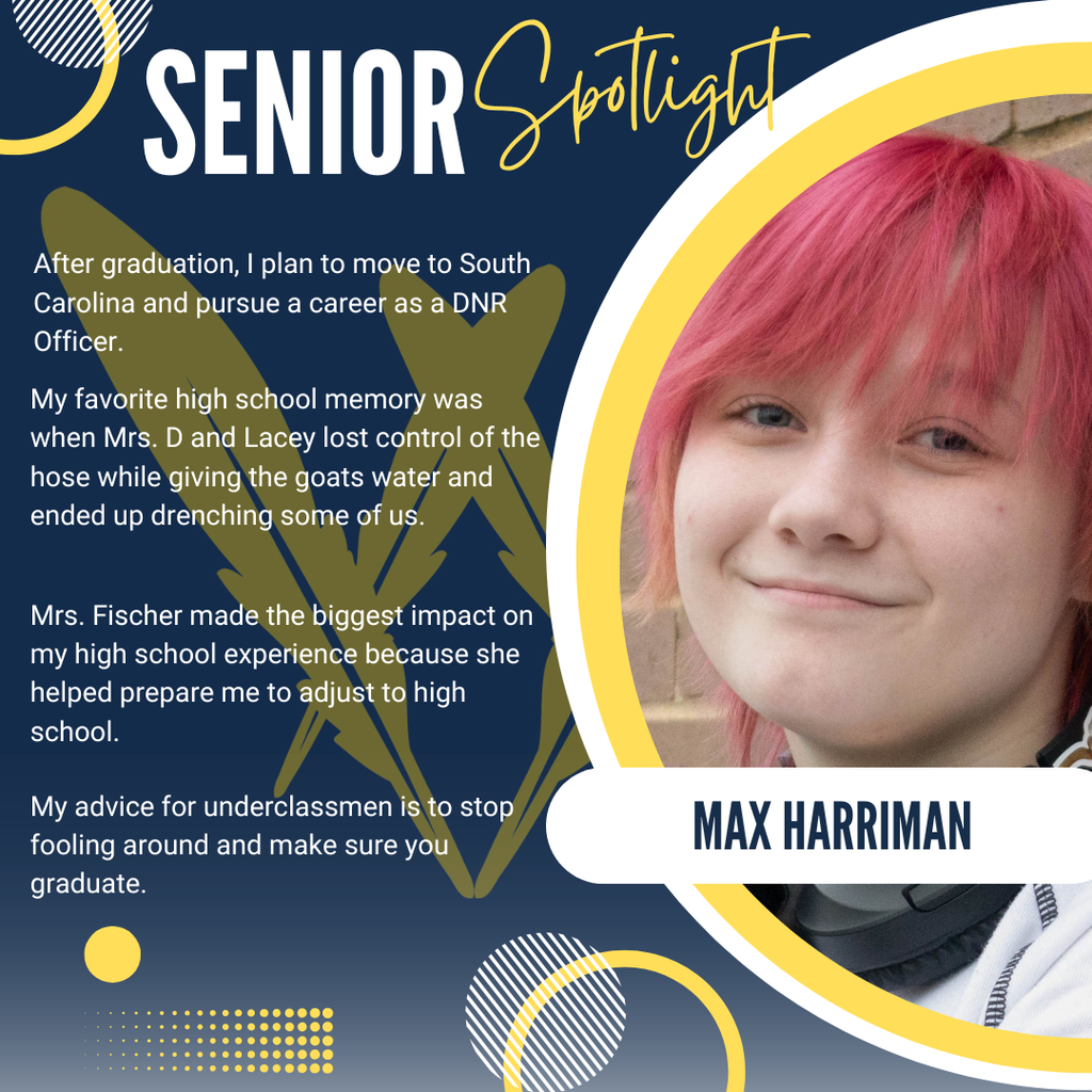 graduate Max Harriman