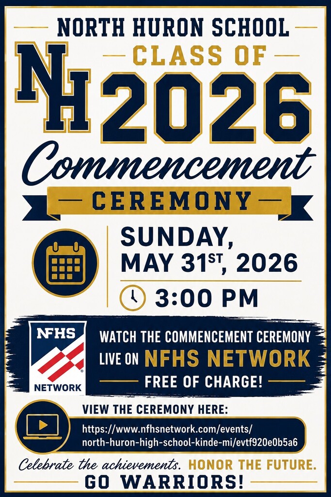 Graduation viewing poster