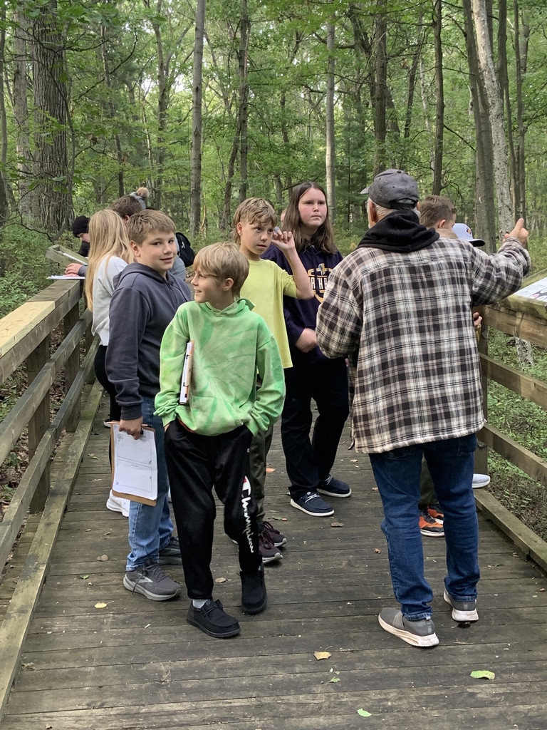 Students at Huron County Nature Center
