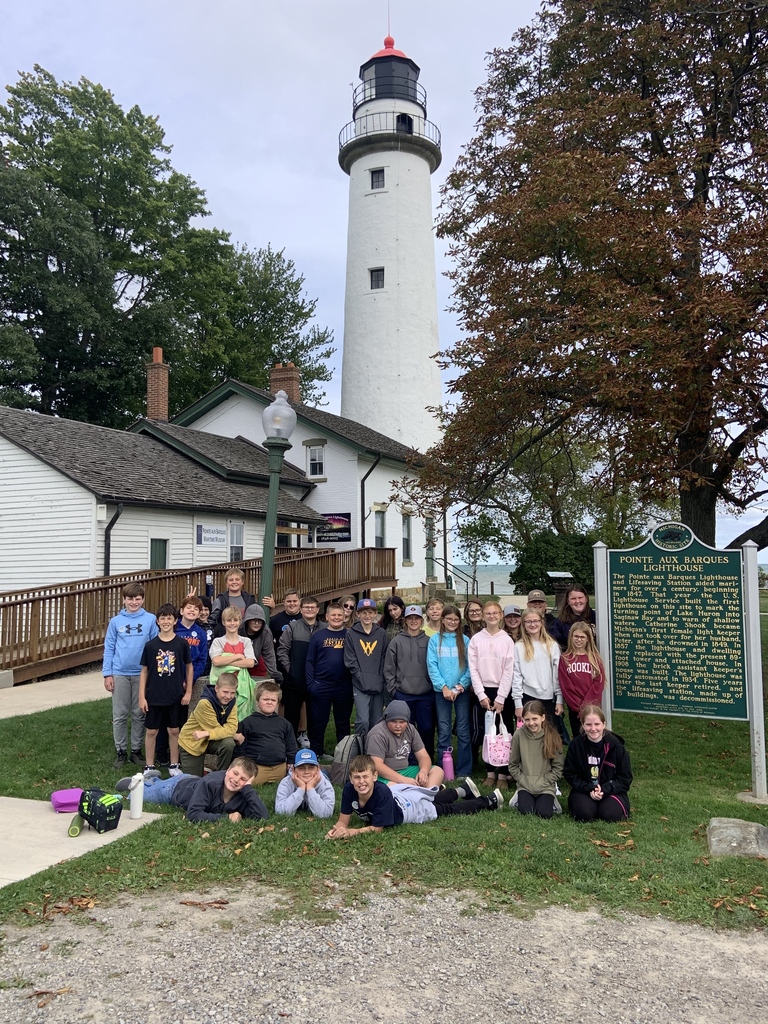 6th grade class at Lighthouse Park