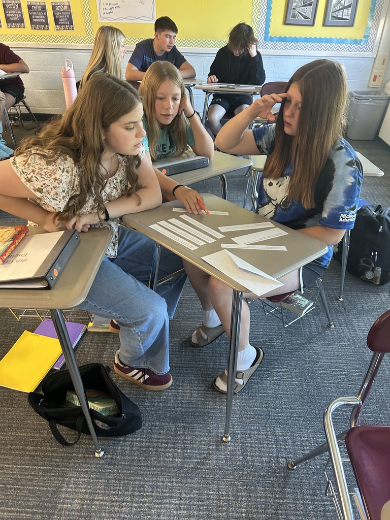 Students working together