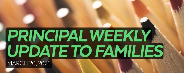 Prinicpal's Weekly Update