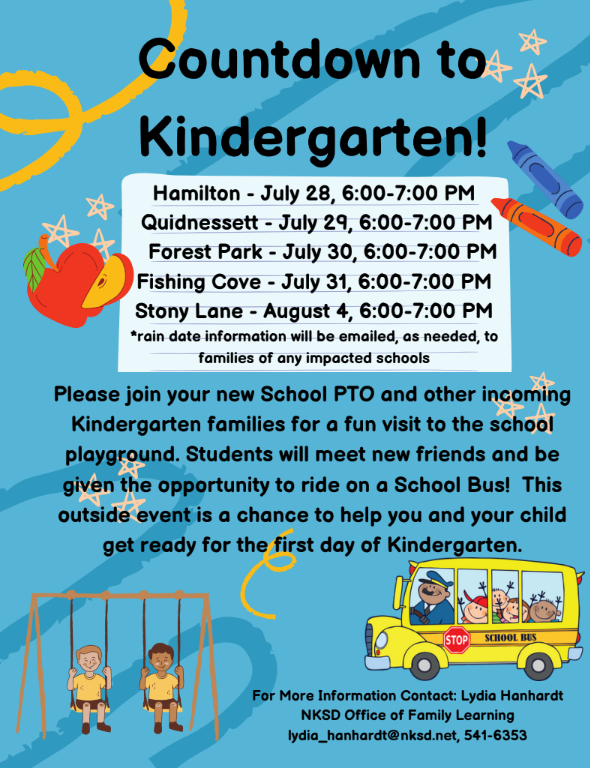 Countdown to Kindergarten