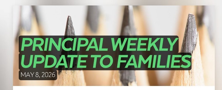 Principal Weekly Update