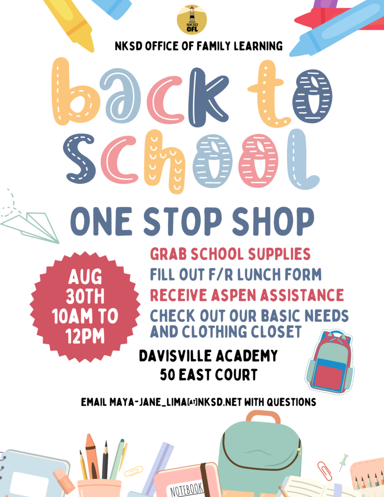 OFL School Supply Flier