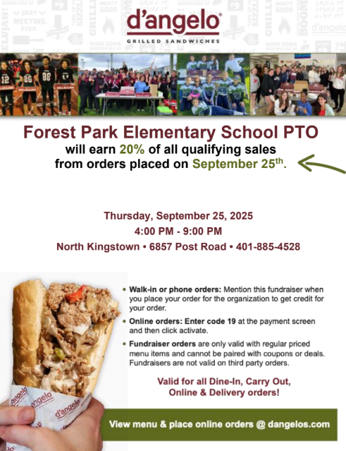 Fundraiser Flier