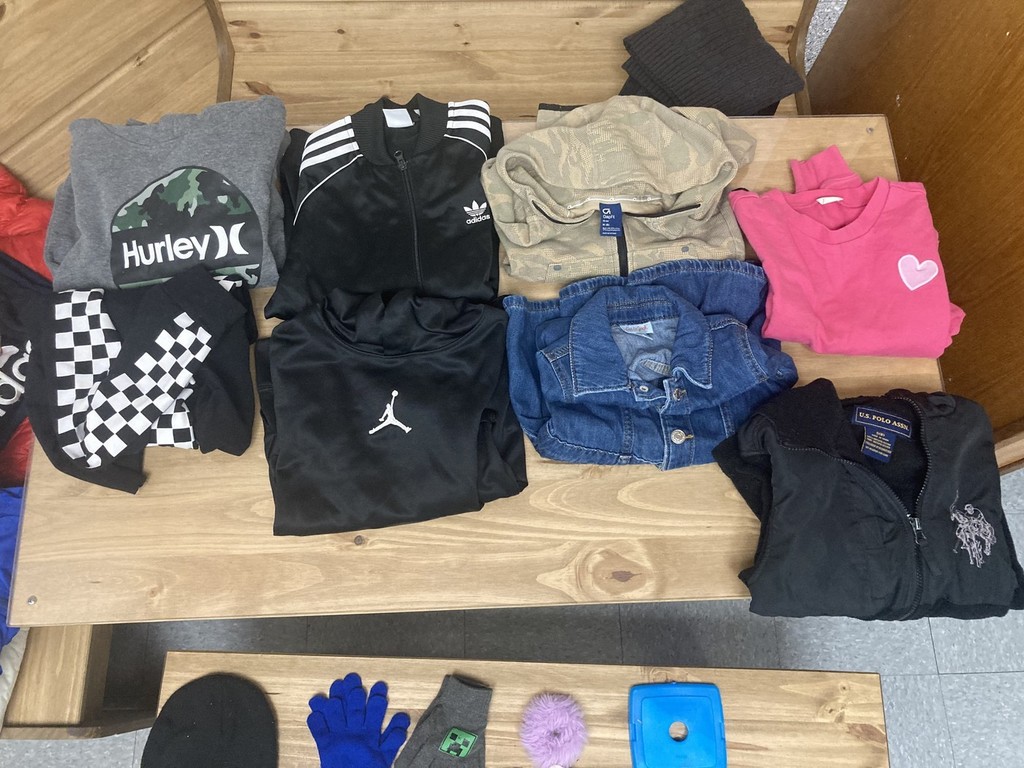 shirts and sweatshirts