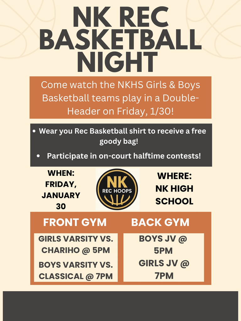 NK Rec Basketball Night