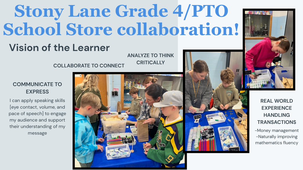 School Store Tuesday Grades 1, 3 & 5