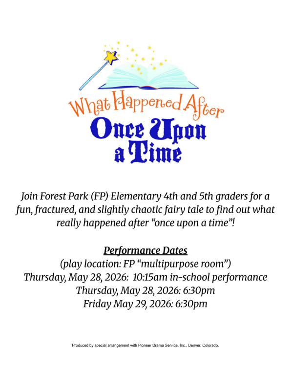 Flier for What Happened After Once Upon a Time