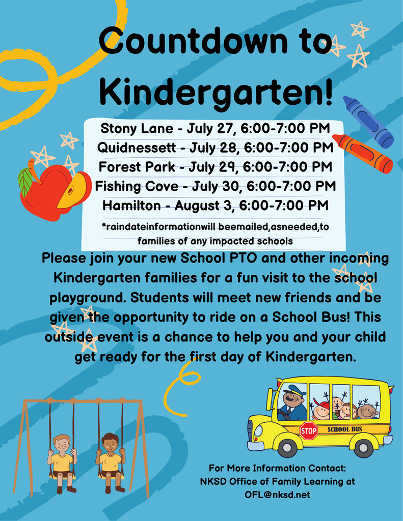 Countdown to Kindergarten!