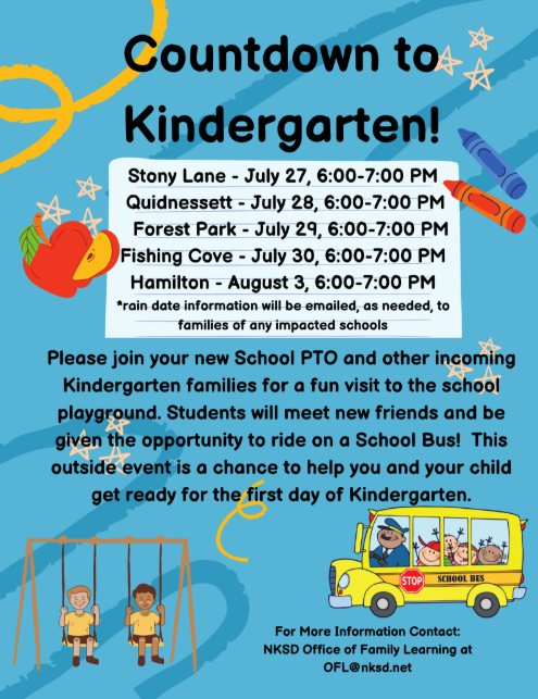 Countdown to Kindergarten