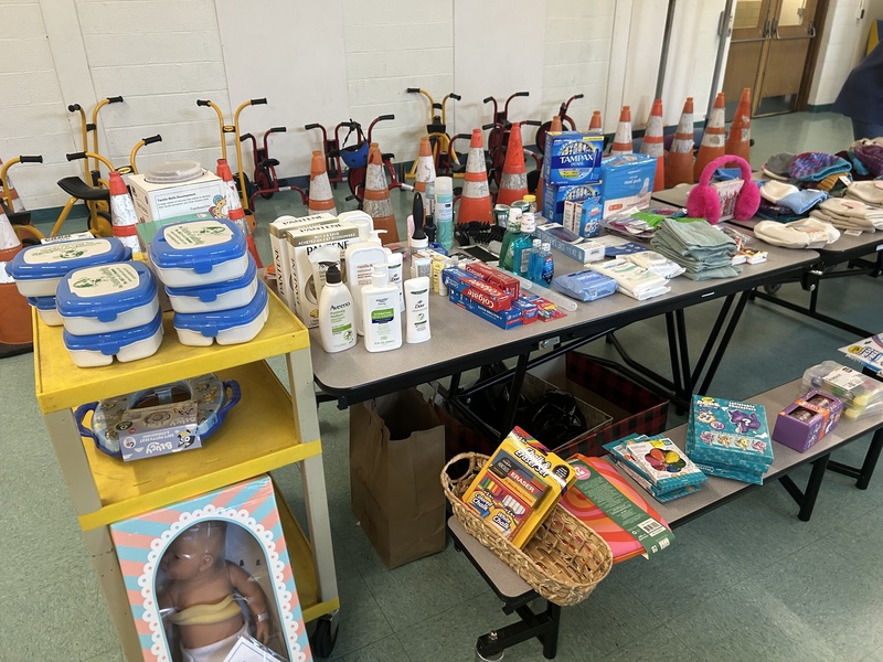 Assortment of Books and Household healthcare items