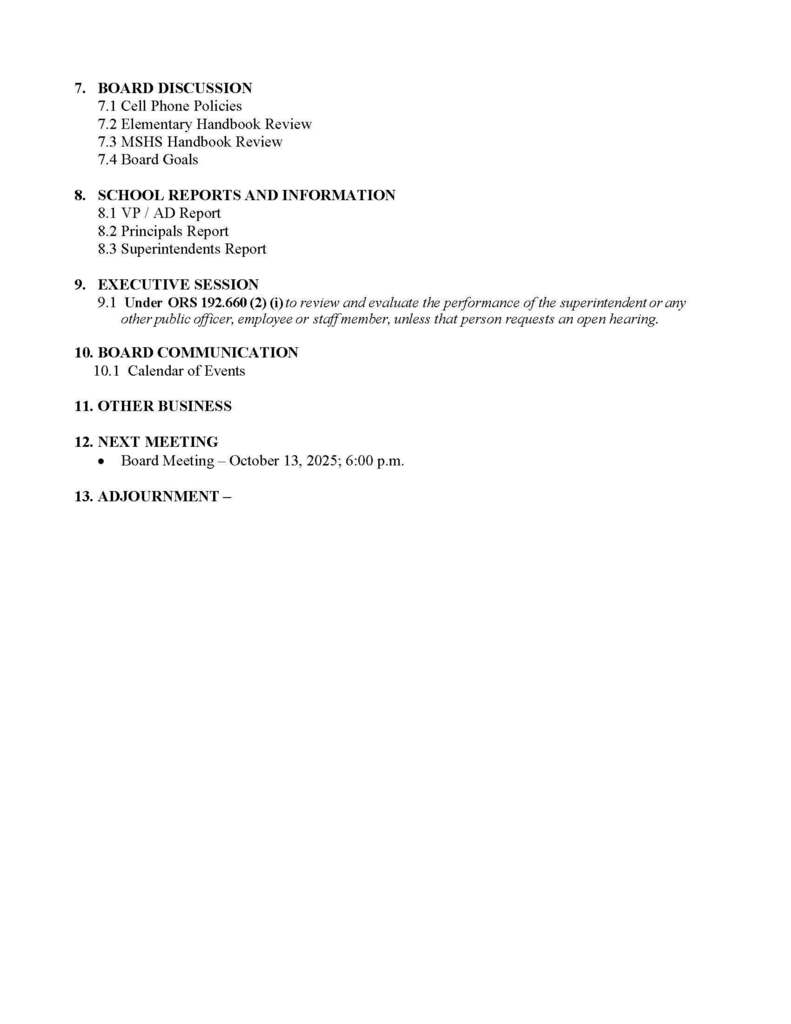 September Agenda pg 2