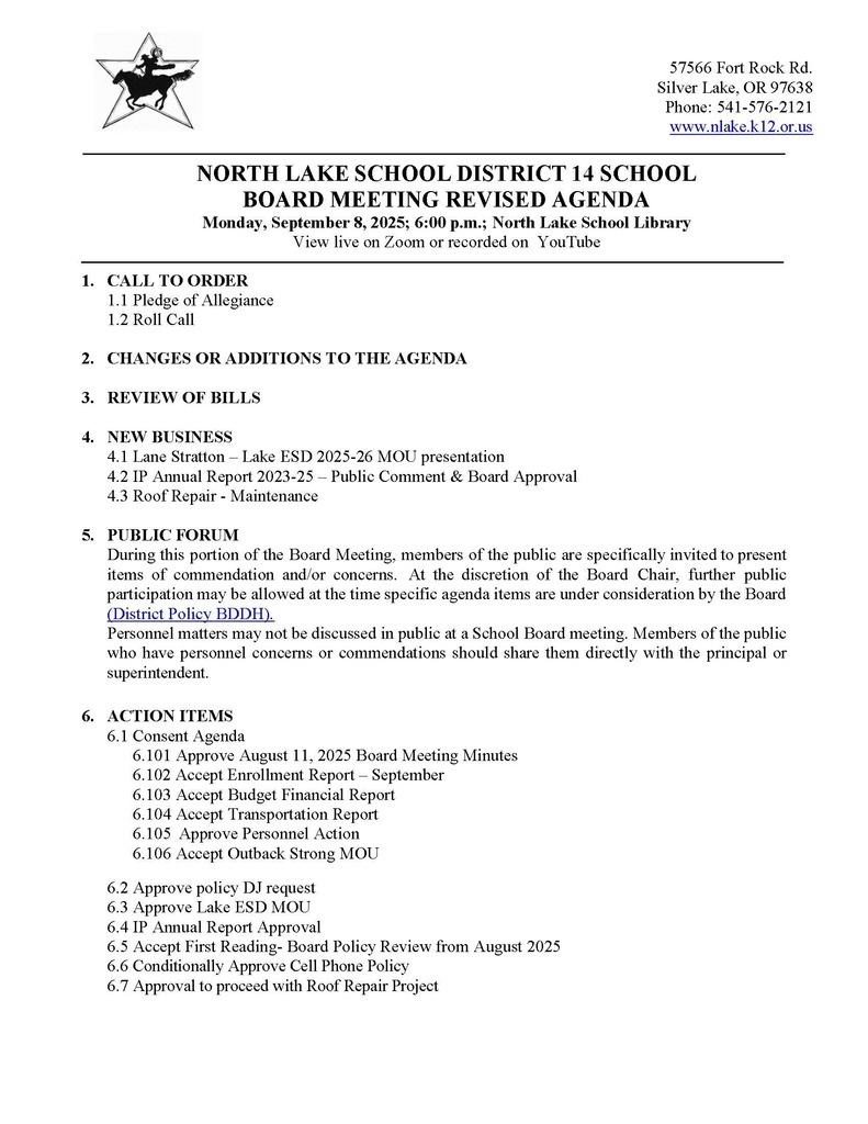 September Agenda pg 1