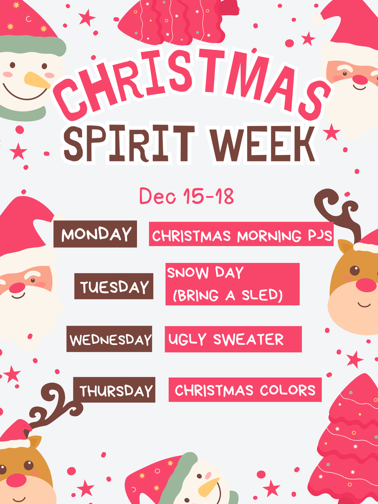 Christmas Spirit Week