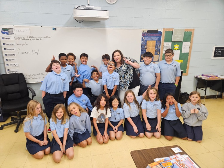 4th. Grade first Career Day!