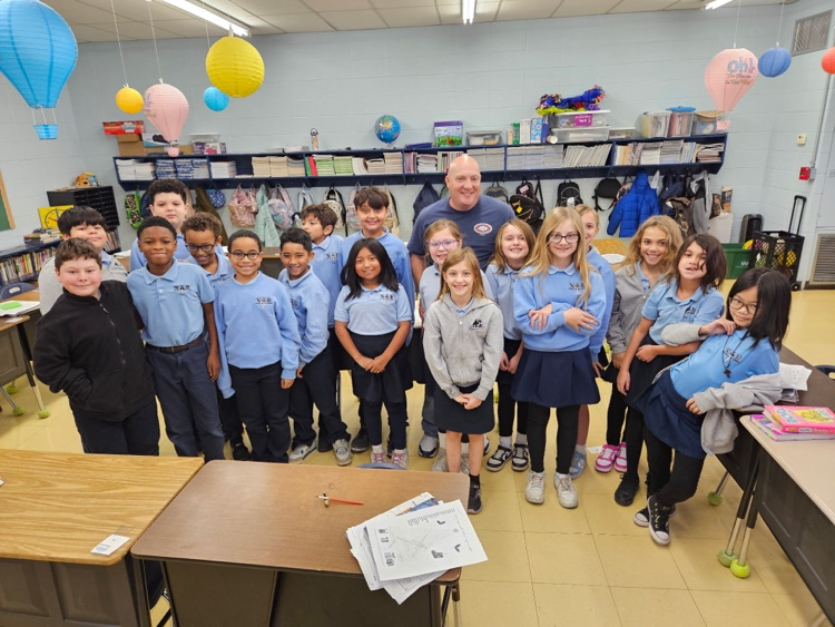 4th. Grade Career Day with Mr. Moore