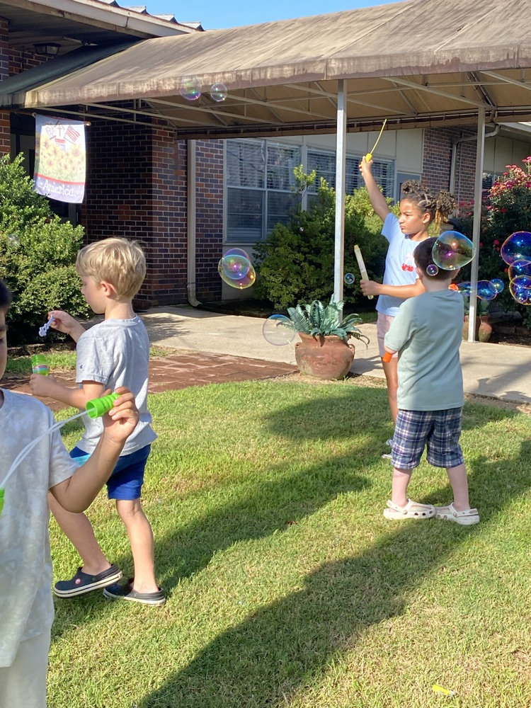 Pop, laugh, repeat! 🫧✨ Our Summer Care students are having a blast making the most of summer.