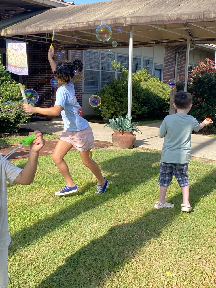 Pop, laugh, repeat! 🫧✨ Our Summer Care students are having a blast making the most of summer.