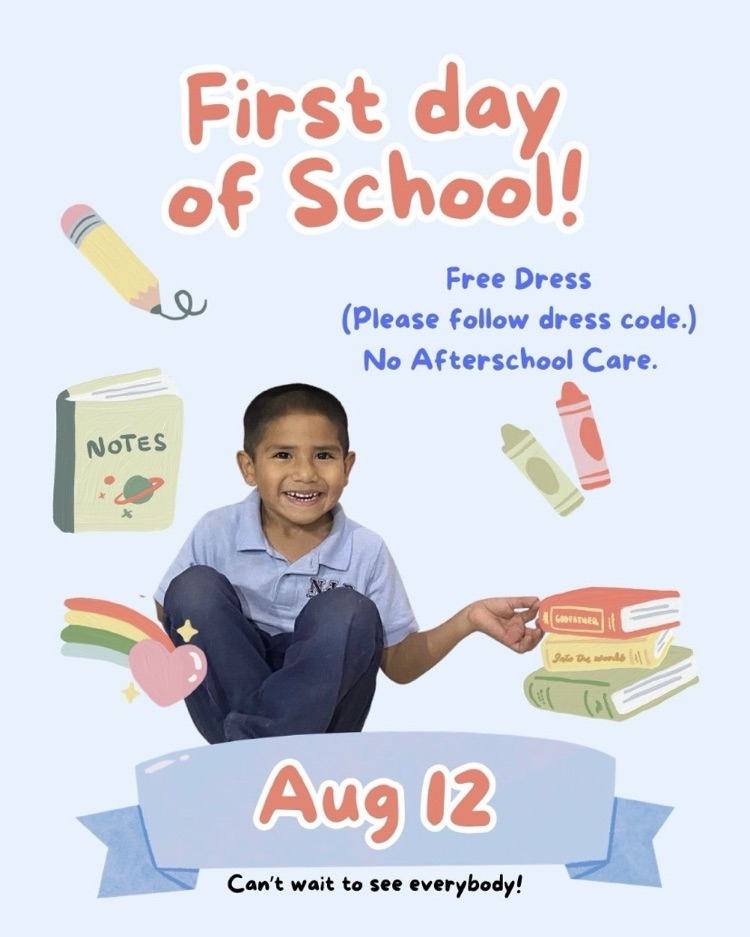 FIRST DAY OF SCHOOL