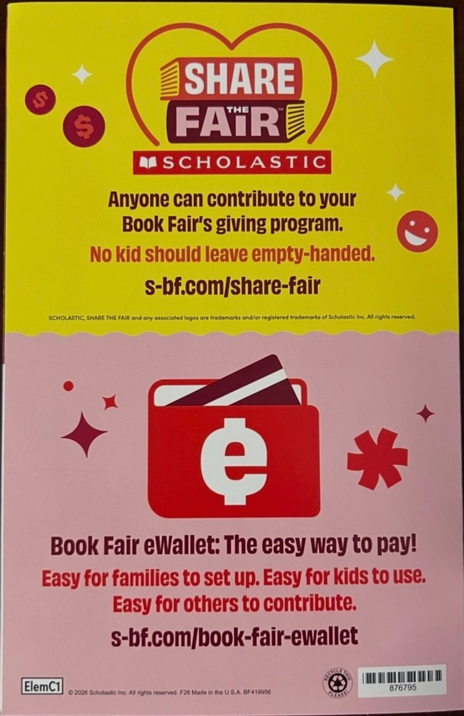 It’s Book Fair Time!!