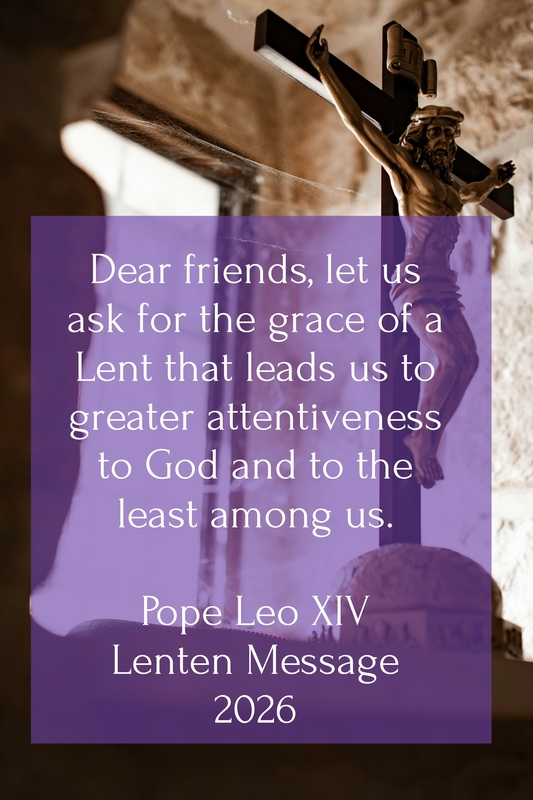 Lenten Message 1