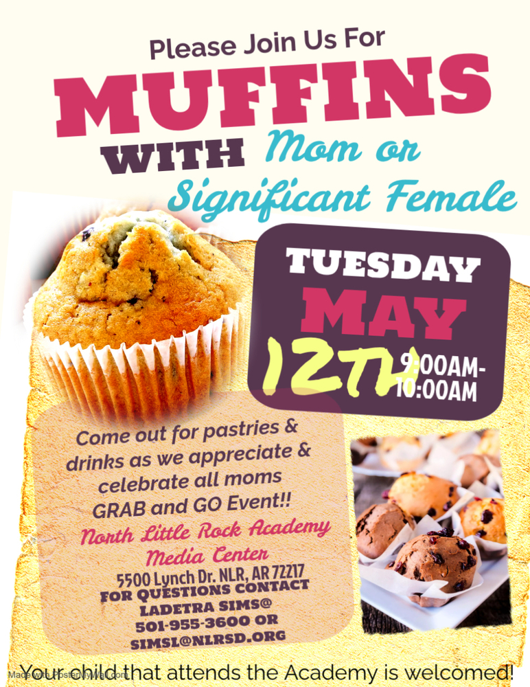 Muffins with Moms or Significant Female