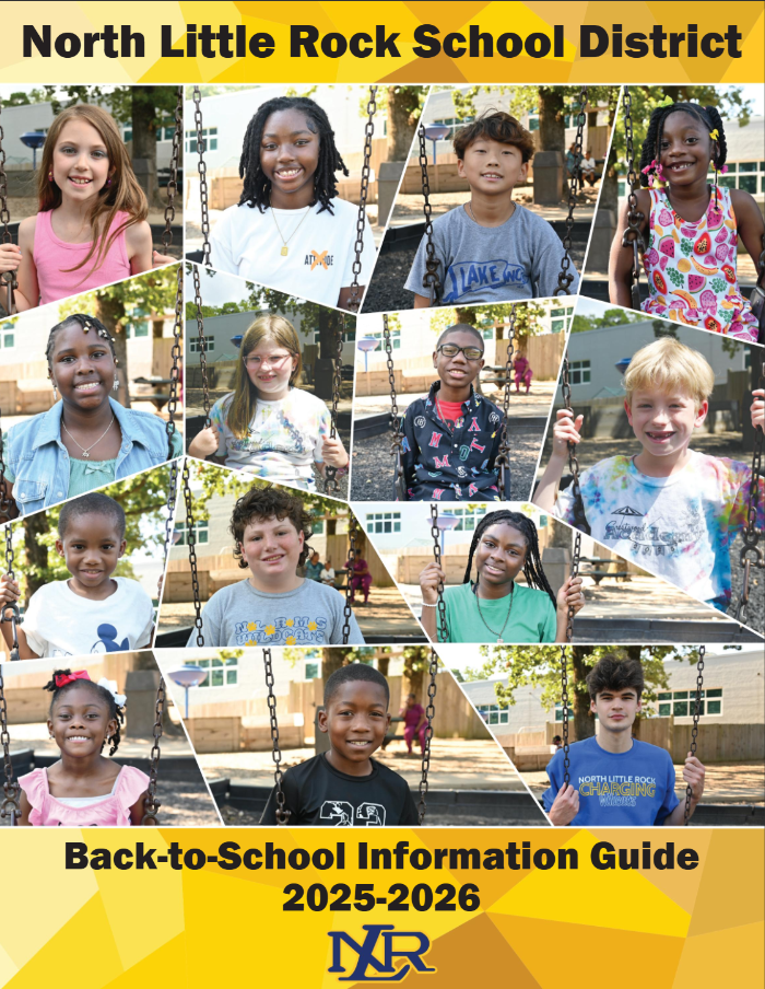 Cover of the North Little Rock School District Back-to-School Information Guide