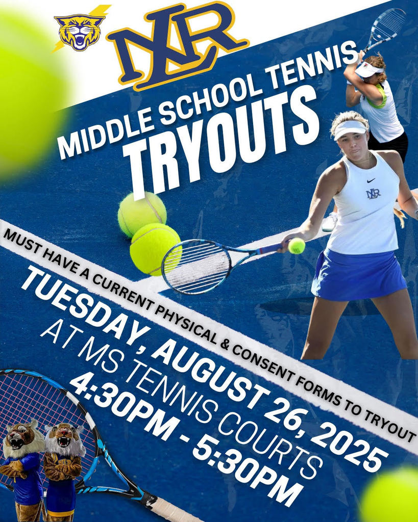 Tennis Tryouts for the NLRMS Students