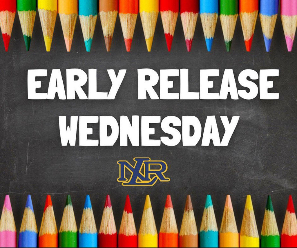 Today is early release day @1:15pm! K-5th grade!  No check outs after 12:45pm  Have a great day!