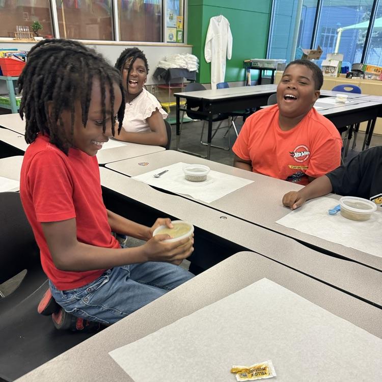 kids cooking and laughing 