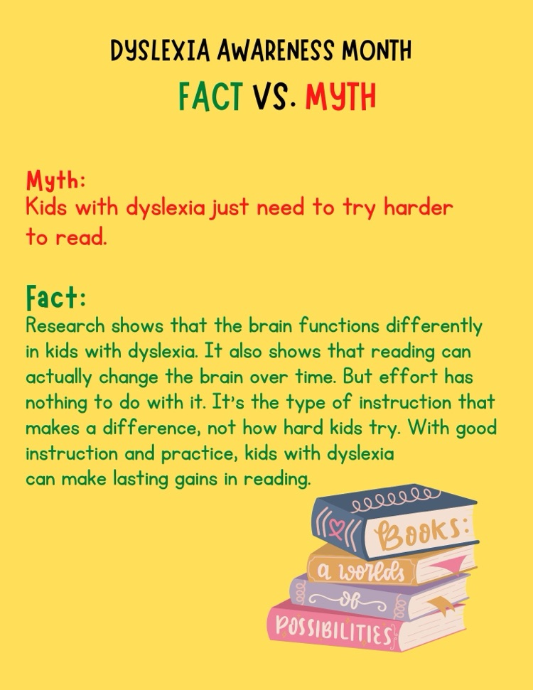 fact 3 dyslexia awareness month 