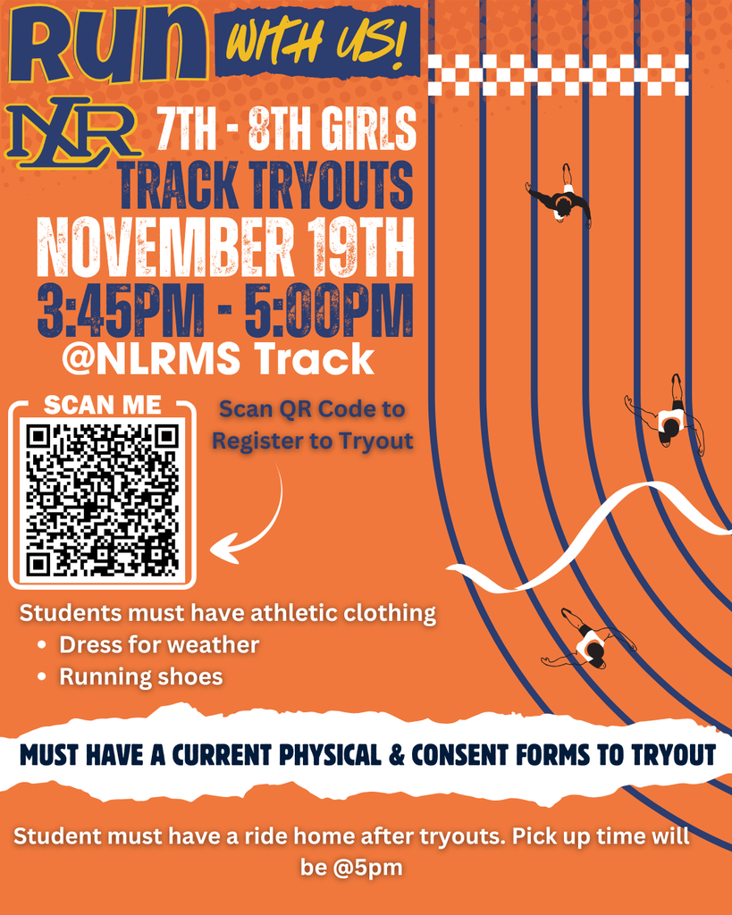 MS Girls Track Flyer
