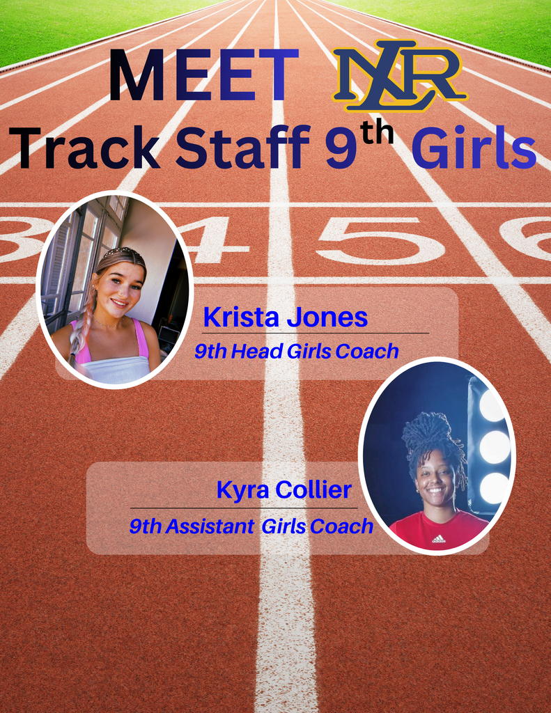 Meet our 9th grade Girls Track Staff!  Goooo Cats! 💙💛🐾
