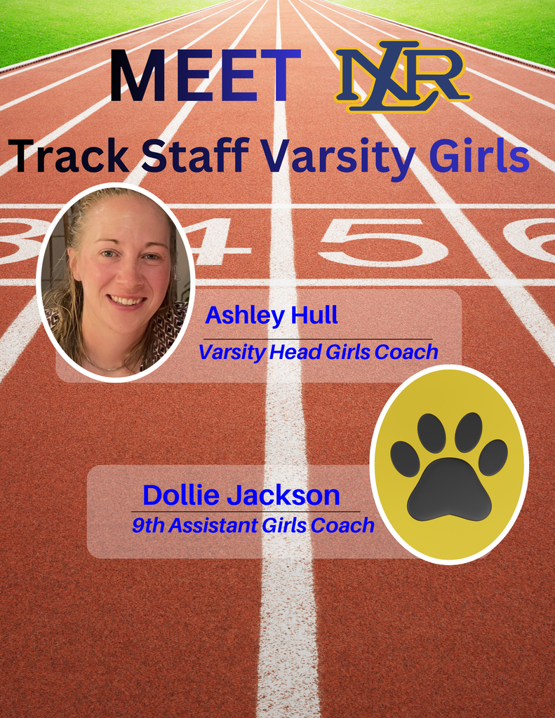 Meet our Varsity Girls Track Staff!  Goooo Cats! 💙💛🐾