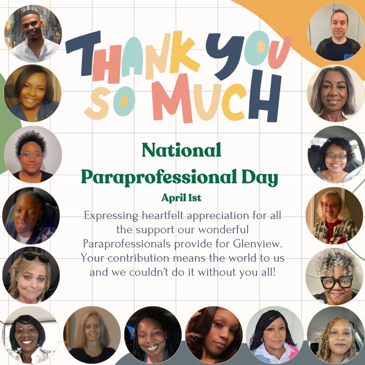 paraprofessional day thank you