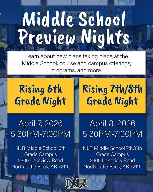 5th Grade Parents and Guardians: MIDDLE SCHOOL PREVIEW NIGHT IS TONIGHT!! @5:30p,-7:00pm  This is a GREAT opportunity to go check out the middle school campus and ask questions. There will be lots of families there. We want to see our Boone Park families there too!   See the flyer for more details! 