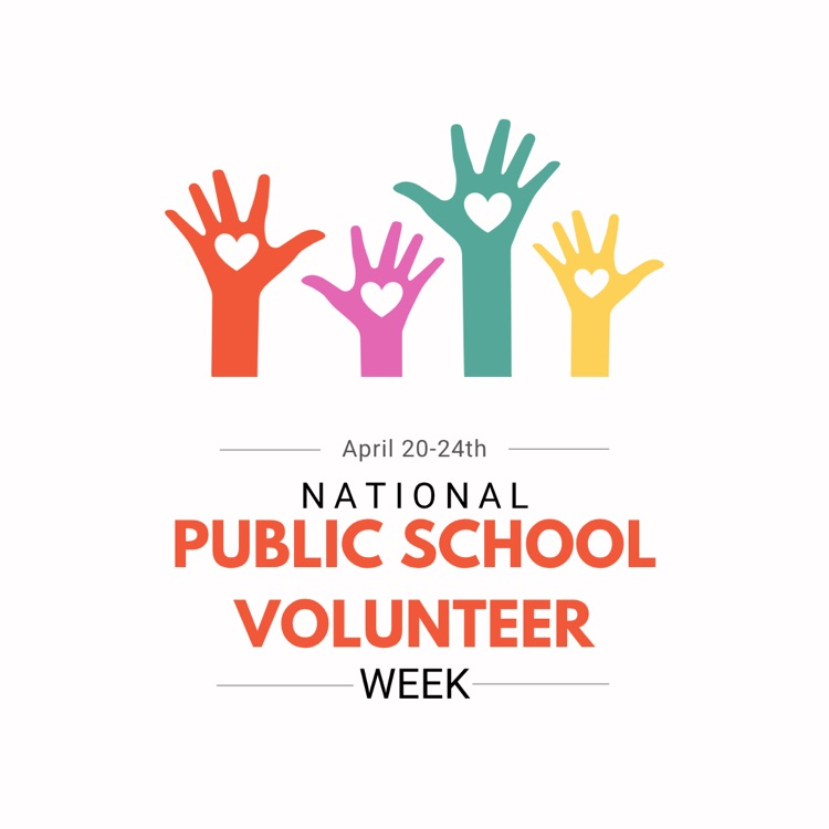 public school volunteer week thank you 