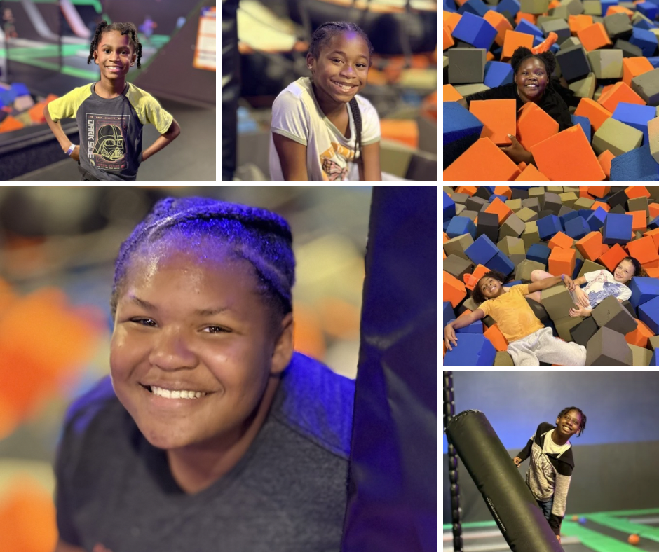 Congratulations to the 57 students in grades 3–5 who leveled up in two or more areas on the ATLAS test! Their hard work earned them a trip to Sky Zone Trampoline Park! 💜💫